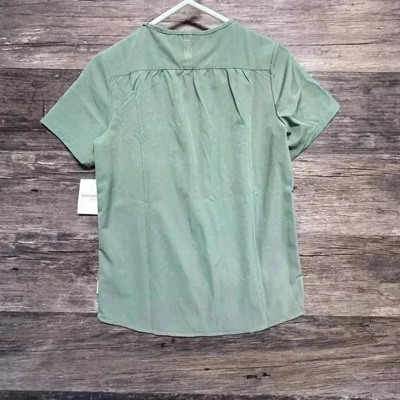 Whisperlite Scrubs Women's Sage Green Top XXS - Picture 2 of 7